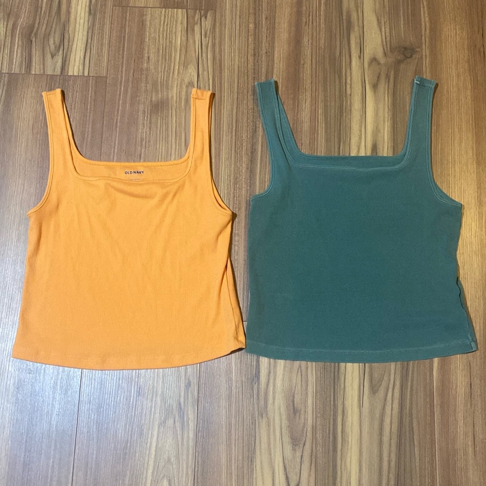 Old Navy Square Neck Tanks
